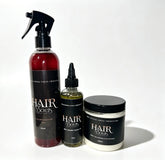 Hairs3crets Natural Hair Growth & Moisture Set.