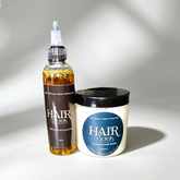 Hairs3crets Natural Chebe Growth Oil & Butter Set.