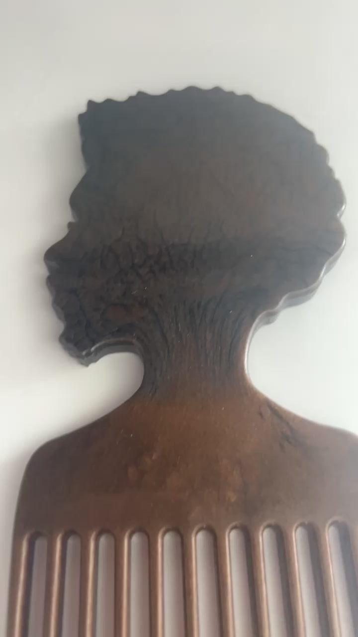 Hand Crafted Afro Comb 🪮